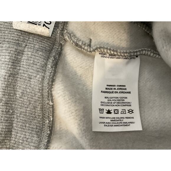 Nike Phoenix Fleece Pull On Jogger Oversize Pants Women Size XL Grey Stretch - Picture 6 of 9